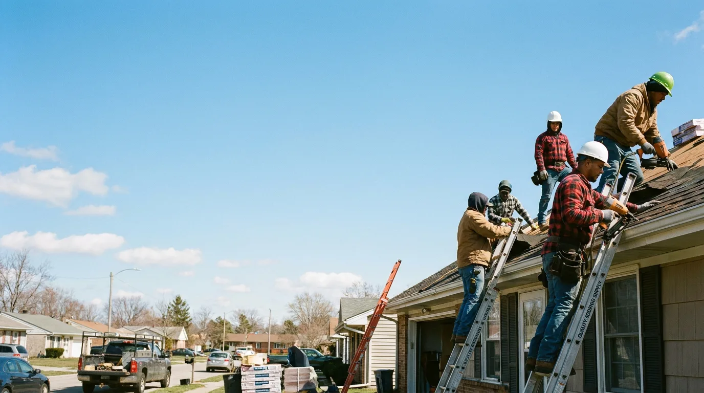 Roofing in Oakdale, IL near me